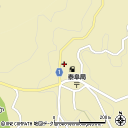 長野県下伊那郡泰阜村3440周辺の地図