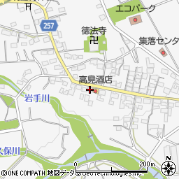 岐阜県不破郡垂井町岩手2472周辺の地図
