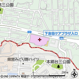 神奈川県横浜市戸塚区下倉田町1883周辺の地図
