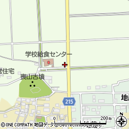 岐阜県不破郡垂井町府中1279-1周辺の地図