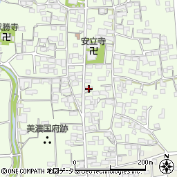 岐阜県不破郡垂井町府中2431周辺の地図