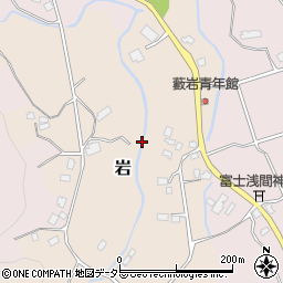 千葉県市原市岩周辺の地図