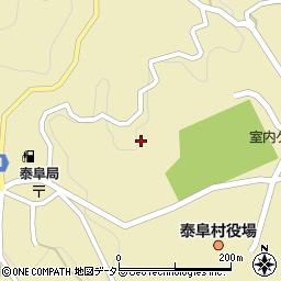 長野県下伊那郡泰阜村3191周辺の地図