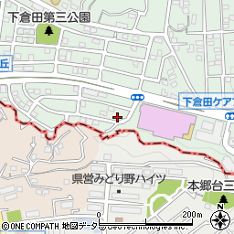 神奈川県横浜市戸塚区下倉田町1897-269周辺の地図