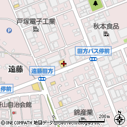 ドラッグセイムス藤沢遠藤店周辺の地図