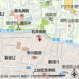 石井病院周辺の地図