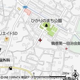 鶴巻ガーデンシティ・ひかりの街Ｆ号棟周辺の地図
