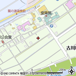 島根県安来市古川町376周辺の地図