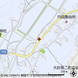 岐阜県多治見市大薮町1597-6周辺の地図