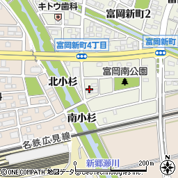 愛知県犬山市富岡新町4丁目10周辺の地図