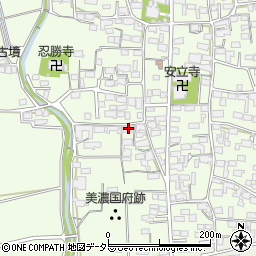 岐阜県不破郡垂井町府中2523-1周辺の地図