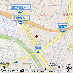 神奈川県秦野市落合379周辺の地図