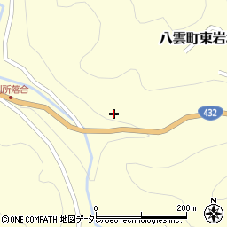 島根県松江市八雲町東岩坂2013周辺の地図