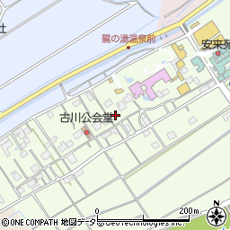 島根県安来市古川町291周辺の地図