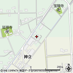 伊東工務店　斐川作業所周辺の地図