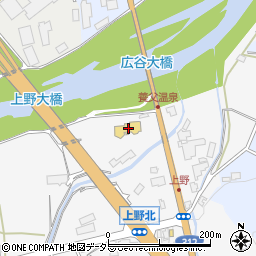 兵庫県養父市上野299周辺の地図