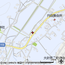 岐阜県多治見市大薮町1597-7周辺の地図