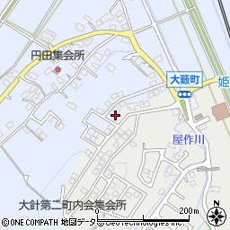岐阜県多治見市大薮町1573-25周辺の地図