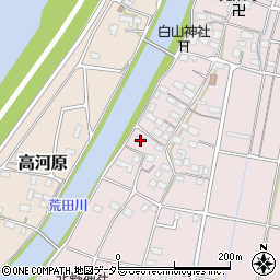 岐阜県岐阜市次木627周辺の地図