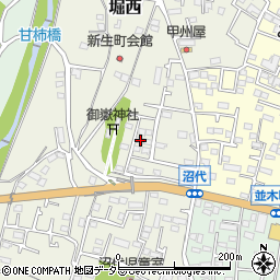 神奈川県秦野市堀西636周辺の地図