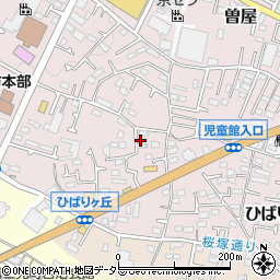 神奈川県秦野市曽屋800周辺の地図