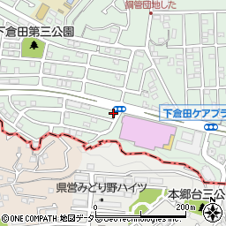 神奈川県横浜市戸塚区下倉田町1897-108周辺の地図