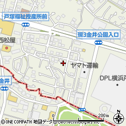 戸塚下郷公園周辺の地図