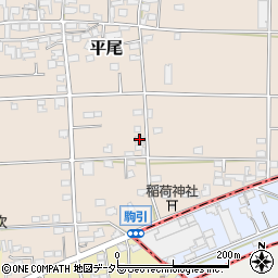 鵜飼加工所周辺の地図