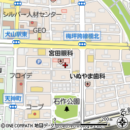 株式会社日立ビルシステム犬山営業所周辺の地図