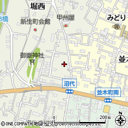 神奈川県秦野市堀西639-2周辺の地図
