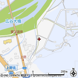 兵庫県養父市上野1105周辺の地図
