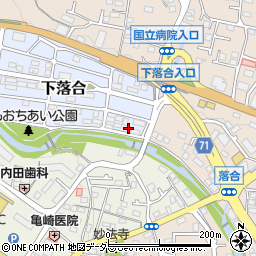 神奈川県秦野市下落合1周辺の地図