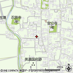 岐阜県不破郡垂井町府中2529-4周辺の地図