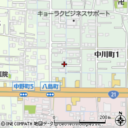 革研究所　大垣店周辺の地図
