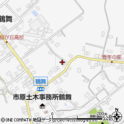 千葉県市原市鶴舞295-3周辺の地図