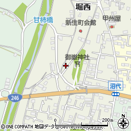 神奈川県秦野市堀西658周辺の地図