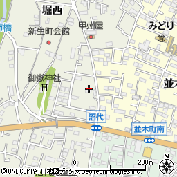神奈川県秦野市堀西639-1周辺の地図
