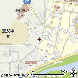 兵庫県養父市十二所925周辺の地図