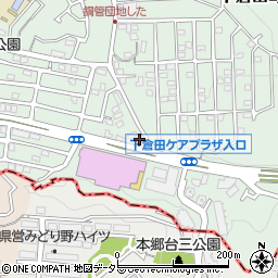 神奈川県横浜市戸塚区下倉田町1889周辺の地図
