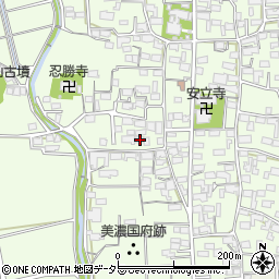 岐阜県不破郡垂井町府中2529周辺の地図