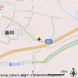 滋賀県米原市藤川2379周辺の地図