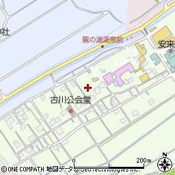 島根県安来市古川町288周辺の地図