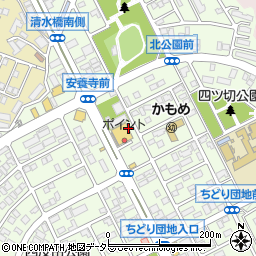 吉野家 港南台店周辺の地図