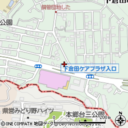 神奈川県横浜市戸塚区下倉田町1892周辺の地図