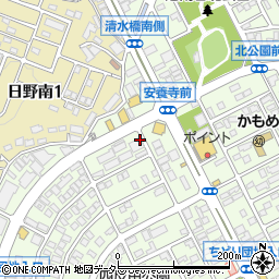 ホームケアクリニック横浜港南周辺の地図