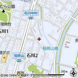 神奈川県藤沢市石川2768-4周辺の地図