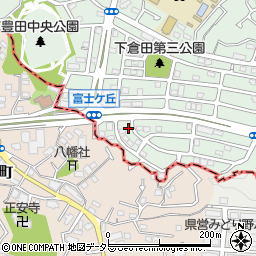 神奈川県横浜市戸塚区下倉田町828-375周辺の地図