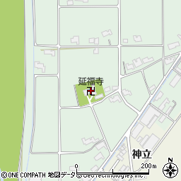延福寺周辺の地図