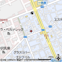 株式会社巴商会　湘南営業所周辺の地図