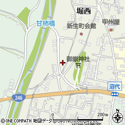 神奈川県秦野市堀西666周辺の地図